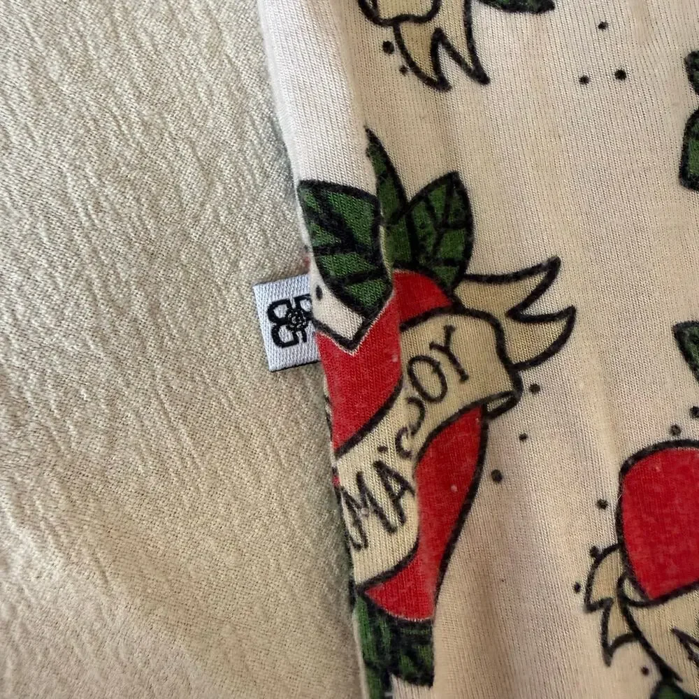 Bums & Roses Mama’s Boy Bamboo Sleeper 0-3M